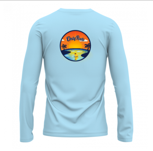 OnlyPools T-Shirt - Arctic Blue