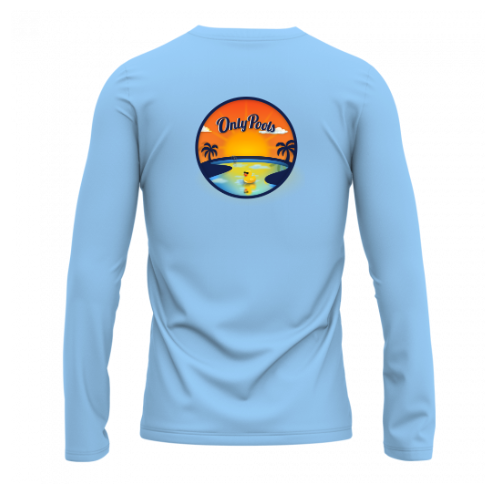 OnlyPools T-Shirt - Columbia Blue